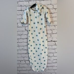 Purl Lamb newborn gown.